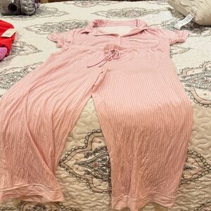 Women’s Pink  Pajama Set
